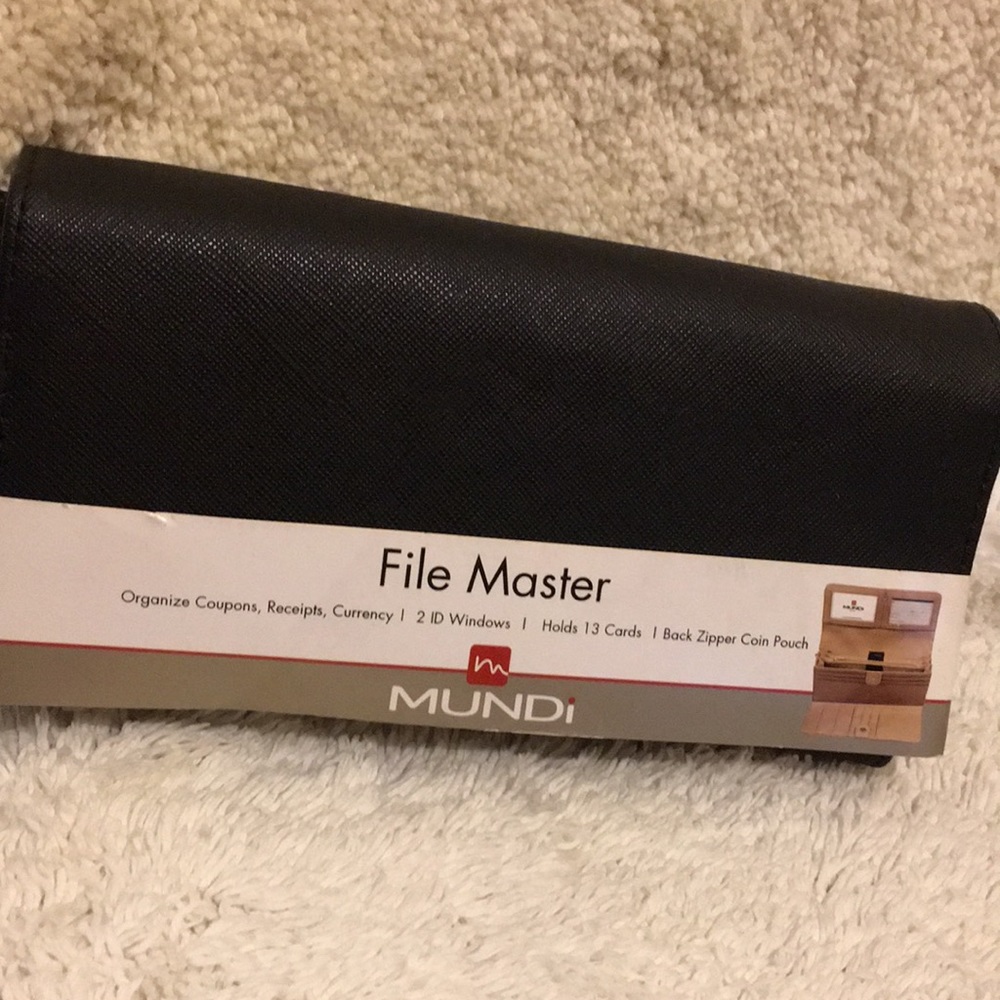 NEW Wallet for cash, coupons and more!